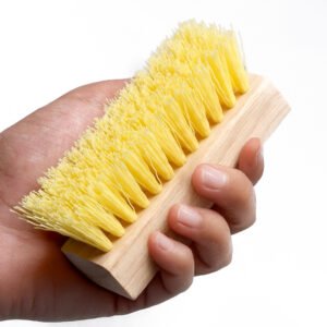 Hard Wooden Brush – Yellow