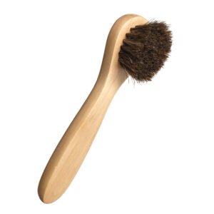 Round Horsehair Shoe Brush